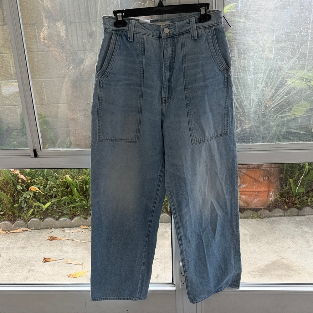 MOTHER Relaxed Light Blue Carpenter Jeans